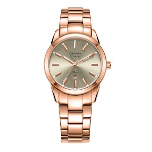 Alexandre Christie AC 2A40 Rosegold Grey LDBRGGR